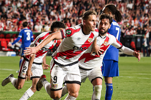 Rayo Vallecano 1-0 Strasbourg: Rayo Vallecano claim narrow win over Strasbourg in opening leg of Conference League semi