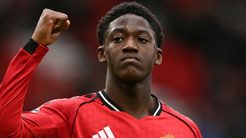 Mainoo names two Man Utd team-mates he'd have on his shirt