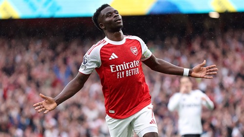 Bukayo Saka's back! Starboy shines as Arsenal go six clear