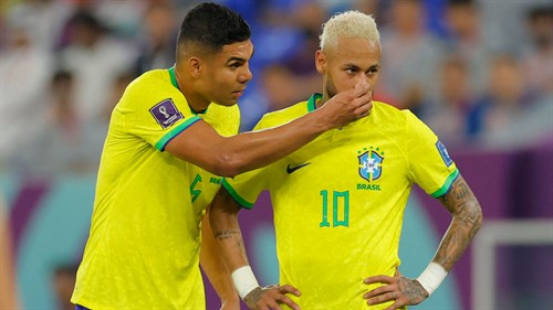 Casemiro says Neymar will accept bench role for Brazil at World Cup