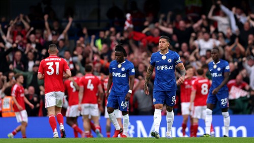 Derry hospitalised as Chelsea provide update following head clash
