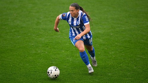 Lionesses icon Kirby still thriving as Brighton eye FA Cup glory