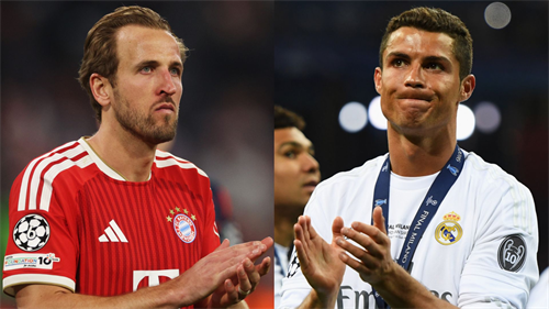 Kane joins Ronaldo in exclusive Champions League goal club