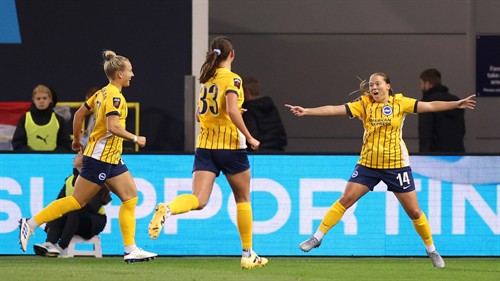 Lionesses icon Kirby still thriving as Brighton eye FA Cup glory