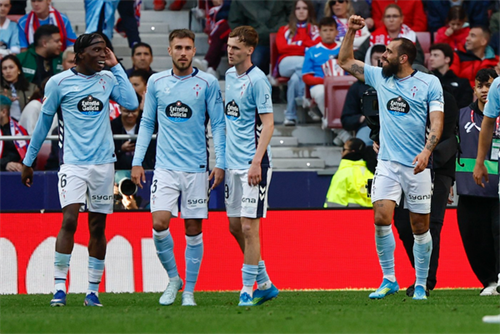 Atletico Madrid 0-1 Celta Vigo: Celta Vigo boost European hopes with victory at Atletico Madrid
