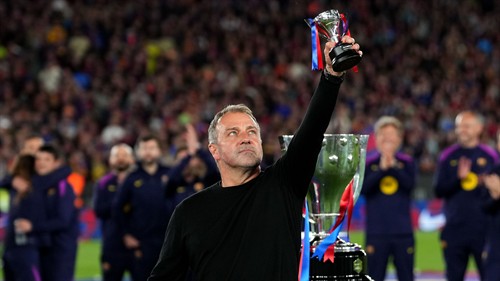 Emotional Flick makes UCL vow to Barca fans after La Liga success