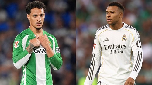 Antony equals Mbappe La Liga mark after latest star turn for Betis