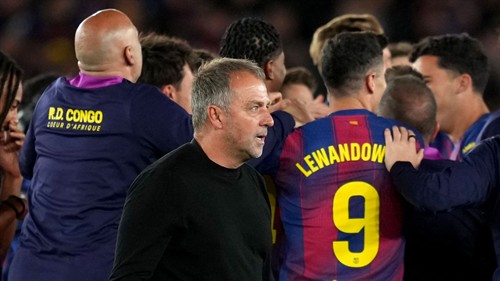Emotional Flick makes UCL vow to Barca fans after La Liga success