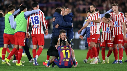 Simeone: Atleti knocked out 'world best' Barca twice