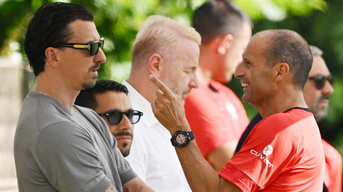 Allegri considering AC Milan exit amid Ibrahimovic feud