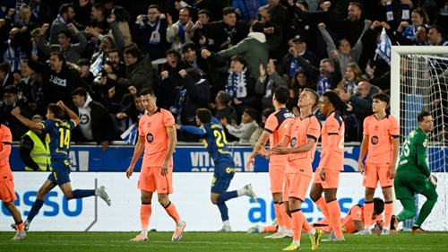 Flick reacts as Barca's 100-points dream goes up in smoke