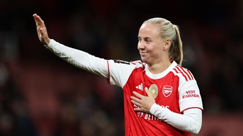 Blackstenius late show lifts Arsenal past Everton
