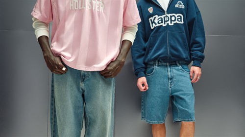 Hollister and Kappa collection blends soccer fanatics and Gen Z taste, somehow