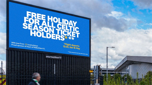 Title decider! Celtic fans lured in cheeky ‘free holiday’ trap