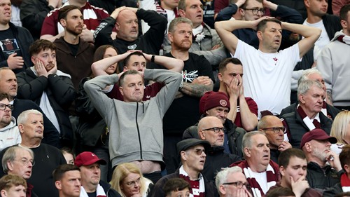 HUGE drama as Celtic beat Hearts to clinch title