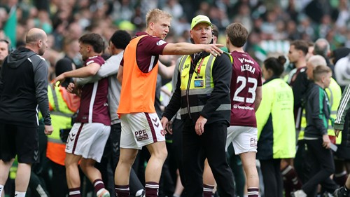 ‘A bit of blood’ - Hearts star reveals 'chaos' at Celtic Park