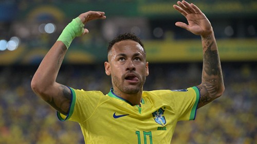 VIDEO: Neymar breaks down in tears as Brazil national anthem plays before Santos game with World Cup announcement imminent