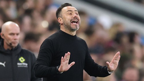 'We're not safe' - De Zerbi warns Spurs still in drop fight