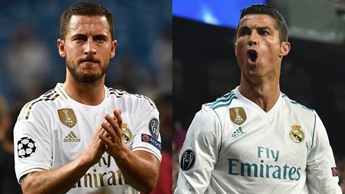 Hazard explains why he never wanted Ronaldo's No.7 shirt at Real Madrid