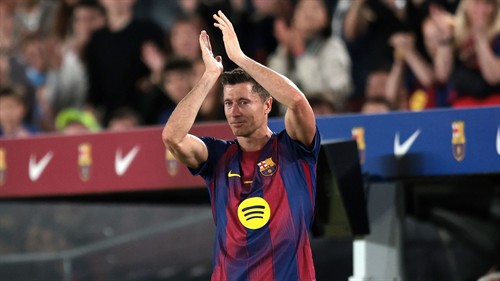 Lewandowski’s emotional farewell message to Barca team-mates revealed