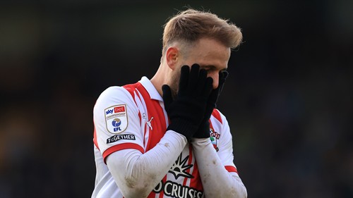 Wrexham star wants play-off restart after Saints ban