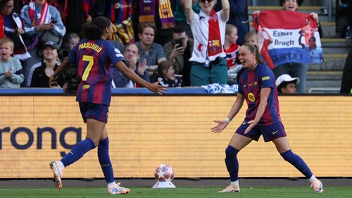 Pajor fires Barca to fourth Women's Champions League title