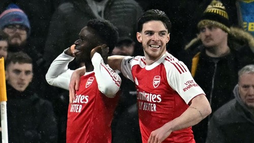 Rice did ‘12 laps’ rather than watch Arsenal title confirmation