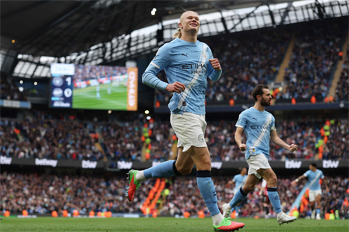Man City star Haaland crowned Premier League's top scorer for third time