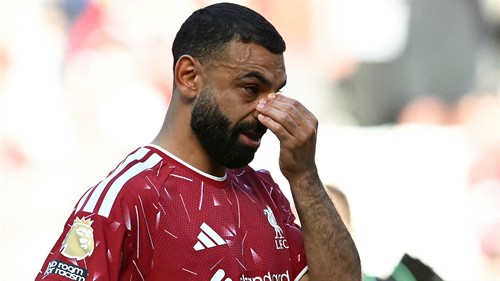 Salah breaks down in tears after final Liverpool appearance