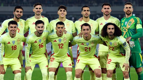 Spain's 26-man World Cup squad in full