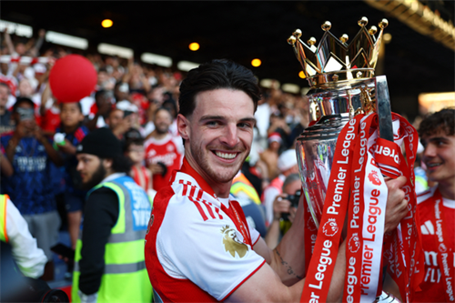 Arsenal star Declan Rice 'gutted' to see West Ham relegated in message to former fans
