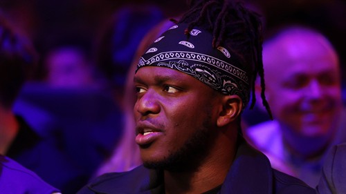 KSI gets soaked! YouTube star drenched as Prime FC win Baller League UK