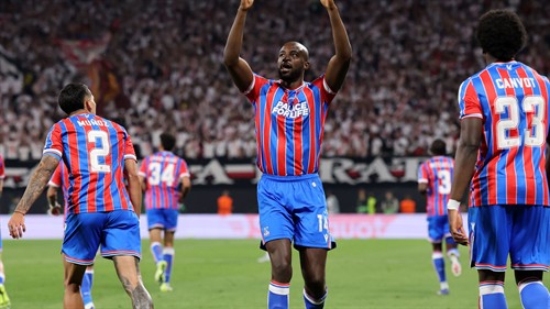Mateta glowing after Palace's 'fantastic' Conference League