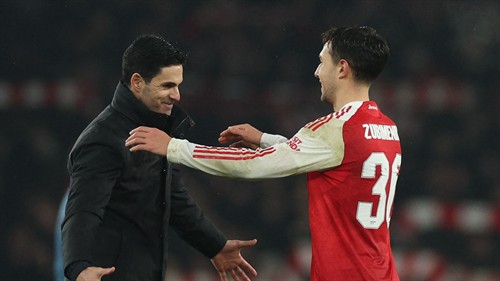 Arteta sees Luis Enrique as 'an example for everyone'