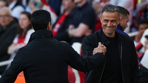 Arteta sees Luis Enrique as 'an example for everyone'