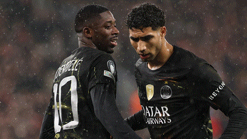Dembele & Hakimi passed fit for Champions League final showdown