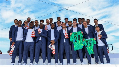 Aaronson wedding allows USMNT to reflect on growing together