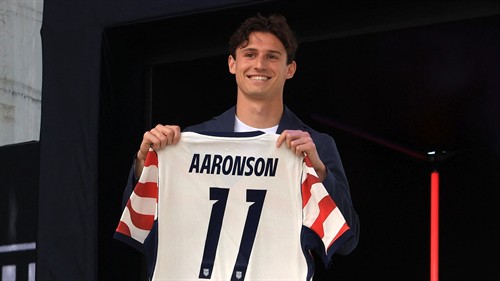 Aaronson wedding allows USMNT to reflect on growing together