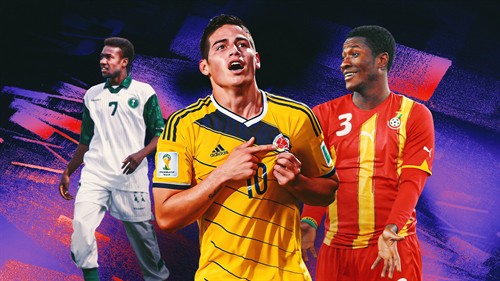 From Gyan to Rodriguez - Remembering World Cup one-hit wonders