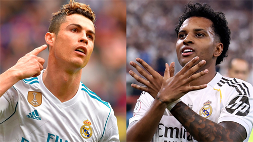 Rodrygo receives gift from Ronaldo