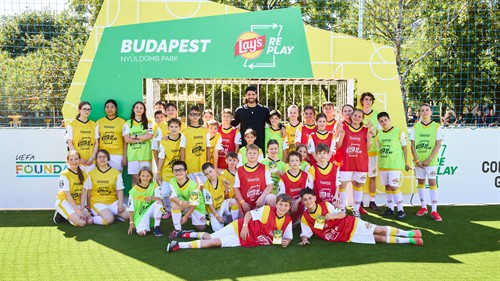 Lay's RePlay opens 13th new pitch in Budapest ahead of UCL final