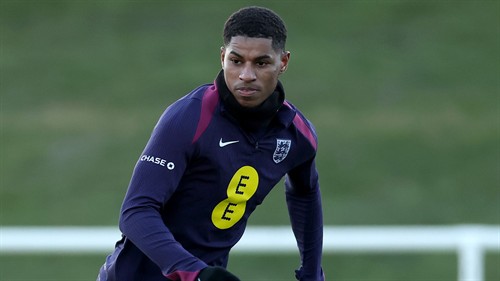 England squad numbers reveal hints at Rashford starting role