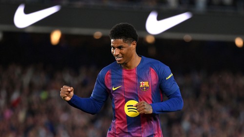 Rashford trains at Miami as sharing facilities used by Messi