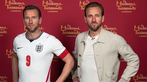 'Proud moment' - Kane honoured with Madame Tussauds waxwork