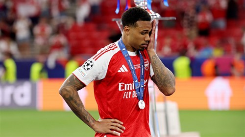 Gabriel shirt sales soar 350% after Champions League penalty miss