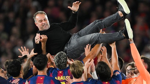 Flick secures La Liga manager of the year award