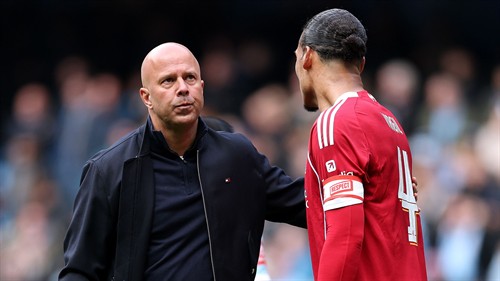 Liverpool captain Van Dijk left in dark over Slot sacking
