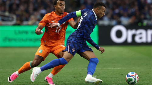 Cherki delivers but France fall short in Ivory Coast loss