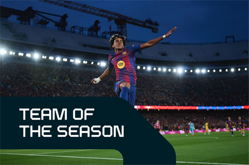 Team of the Season: Lamine Yamal & Kylian Mbappe shine in star-studded side