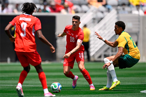 Switzerland and Australia draw in final World Cup friendly